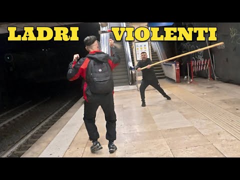 They try again violently they wanted to hit me again tension in the subway