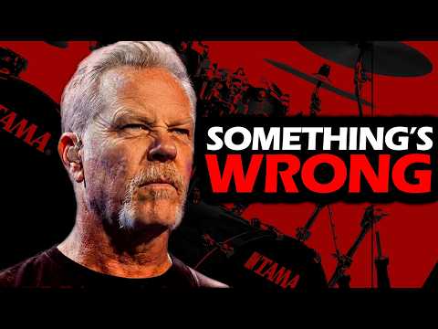 JAMES HETFIELD NOTICES SOMETHING OFF WITH LARS ULRICH DRUMS #METALLICA