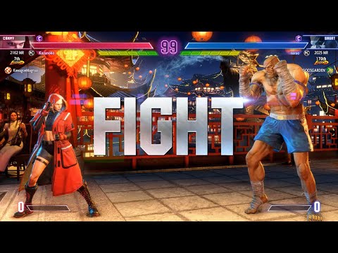 Street Fighter 6 🔥 KAZUNOKO (#1 Ranked Cammy) Vs NARUO (Sagat)🔥SF6 High Level Matches!