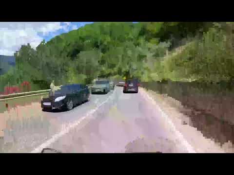 Drive in Romania between Braila and Brasov