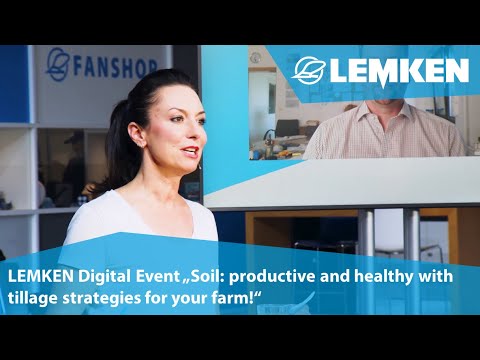 LEMKEN Digital Event „Soil: productive and healthy with tillage strategies for your farm!“