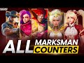 HOW TO COUNTER ALL 19 MARKSMEN IN MLBB