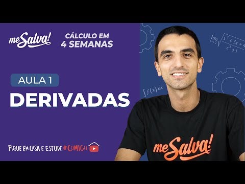 AO VIVO | Derivadas: Aula 1 | Me Salva! Engenharia | #FiqueEmCasa e Estude #Comigo
