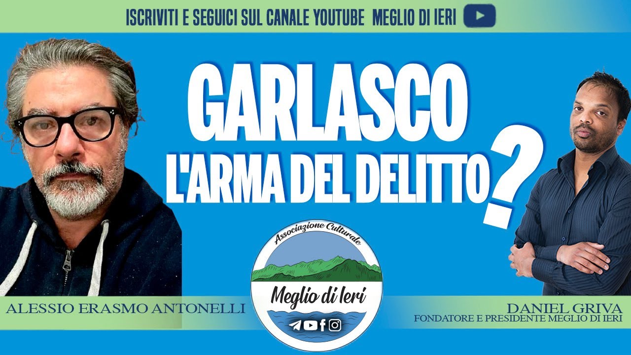 Garlasco, l'arma del delitto? - ALESSIO ERASMO ANTONELLI - La legge senza toga