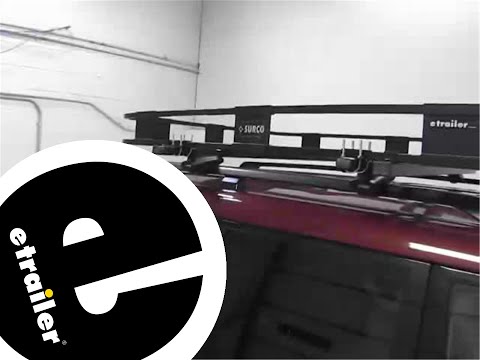 etrailer | Let’s Check Out the Surco Safari Rack 5.0 Rooftop Cargo Basket for Factory Rails