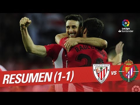 Resumen de Athletic Club vs Real Valladolid (1-1)