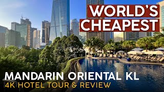 MANDARIN ORIENTAL Kuala Lumpur, Malaysia【4K Hotel Tour & Review】🎄 #FLIPFLOPMAS Ep. 4