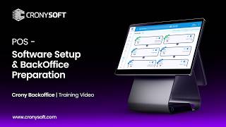POS | Software Setup & BackOffice Preparation