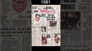 25 Ağustos Gazete Manşetleri #gazetemanşetleri #gazeteler #nostalji #h