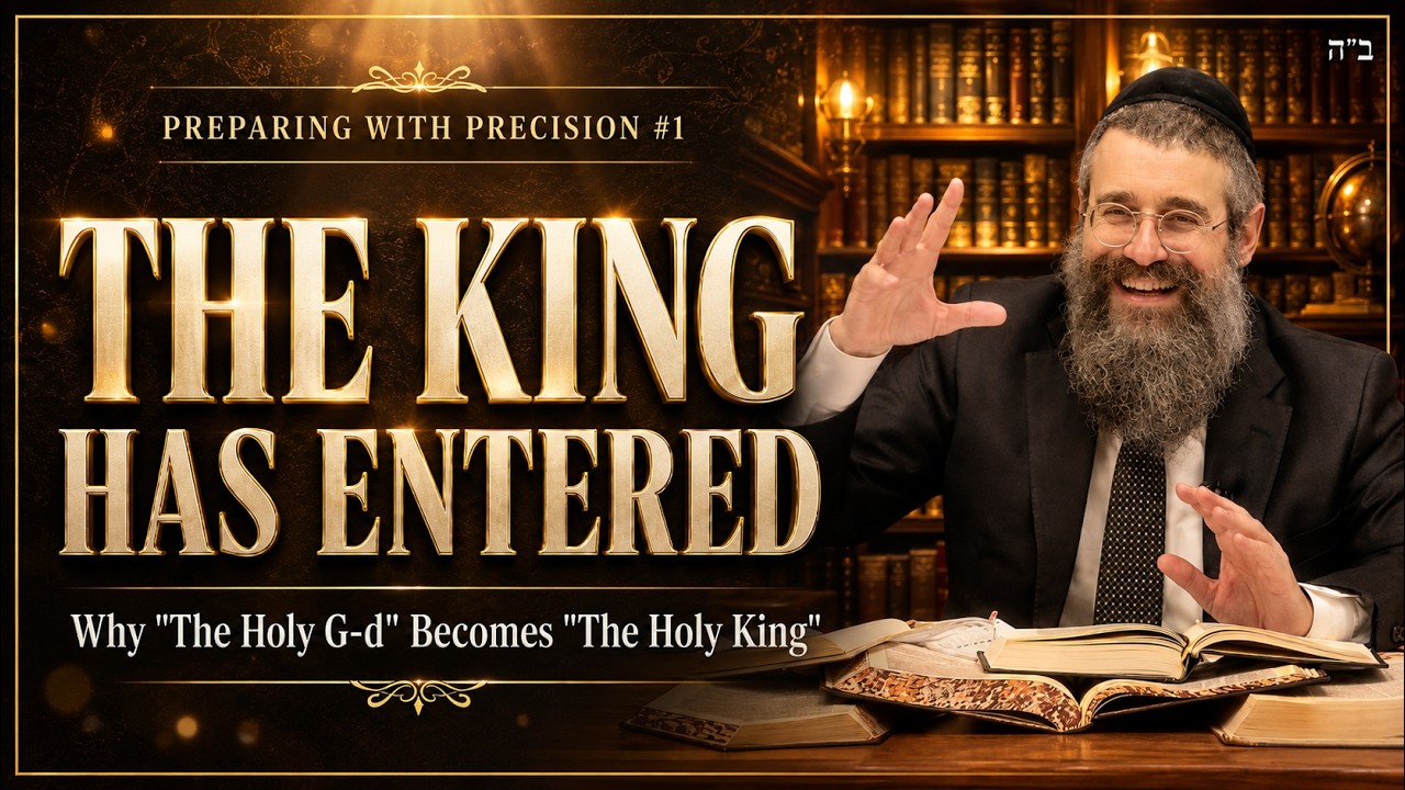 "Preparing with Precision" the Holy How-To Series on the High Holidays #1 -- The Coronation Begins! thumbnail