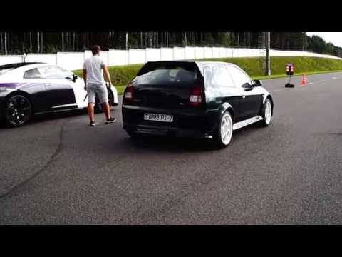 Mitsu Colt  awd 550+ vs GTR 650 +