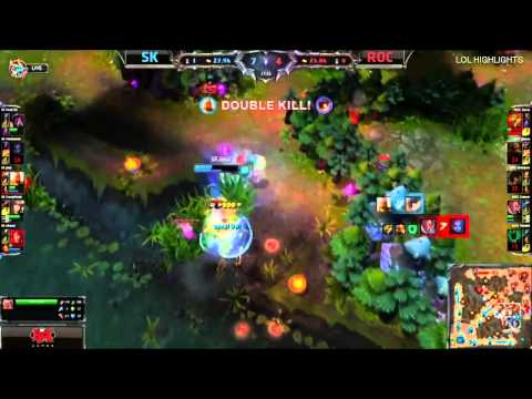 LoL Highlights - SK Gaming VS Roccat EU LCS Summer 2014 Week 6 Day 1 S4 SK vs ROC