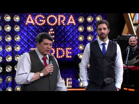 Datena canta no "Agora é Tarde" (29/05/2014)