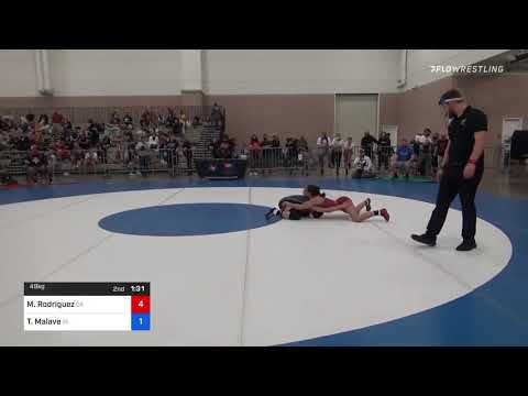 49 Kg Round Of 16 - Marisol Rodriguez, CA Vs Trinity Malave, IN