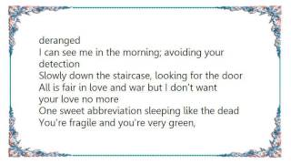 Blondie - No Imagination Lyrics