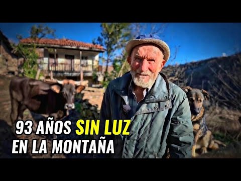 Así es el FRIO INVIERNO de Federico, Sin ELECTRICIDAD ni CARRETERA, Rodeado de Animales y Feliz !!