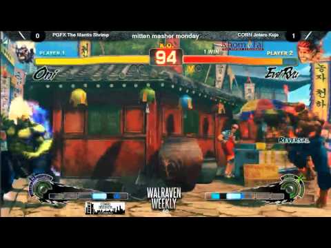 PGFX Kiu (E. Ryu/Oni) vs CORN alucarD (E. Ryu) Grand Finals Walraven Weekly Detroit 60