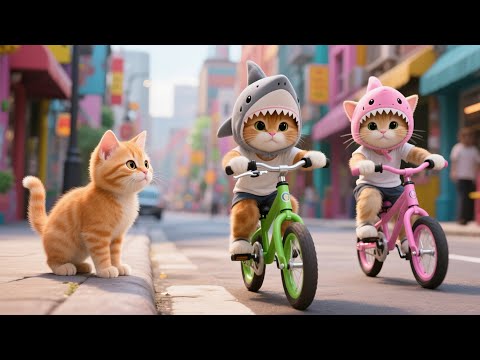 Kitten Wishes for a New Hat – Mama Cat Makes One Herself #mamacat #cat #kitten