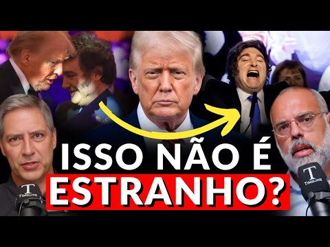 A ESTRANHA VITÓRIA HISTÓRICA de JAVIER MILEI após se ALINHAR com os ESTADOS UNIDOS