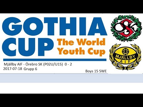 Gothia Cup 2017 Boys 15 SWE (Mjällby AIF - Örebro SK P02U_U15) (0 - 2) Grupp 6