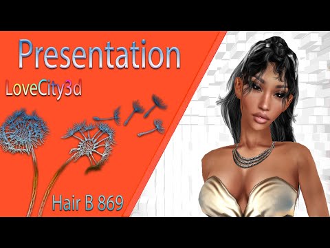 Hair B869. Presentation for LoveCity3d.