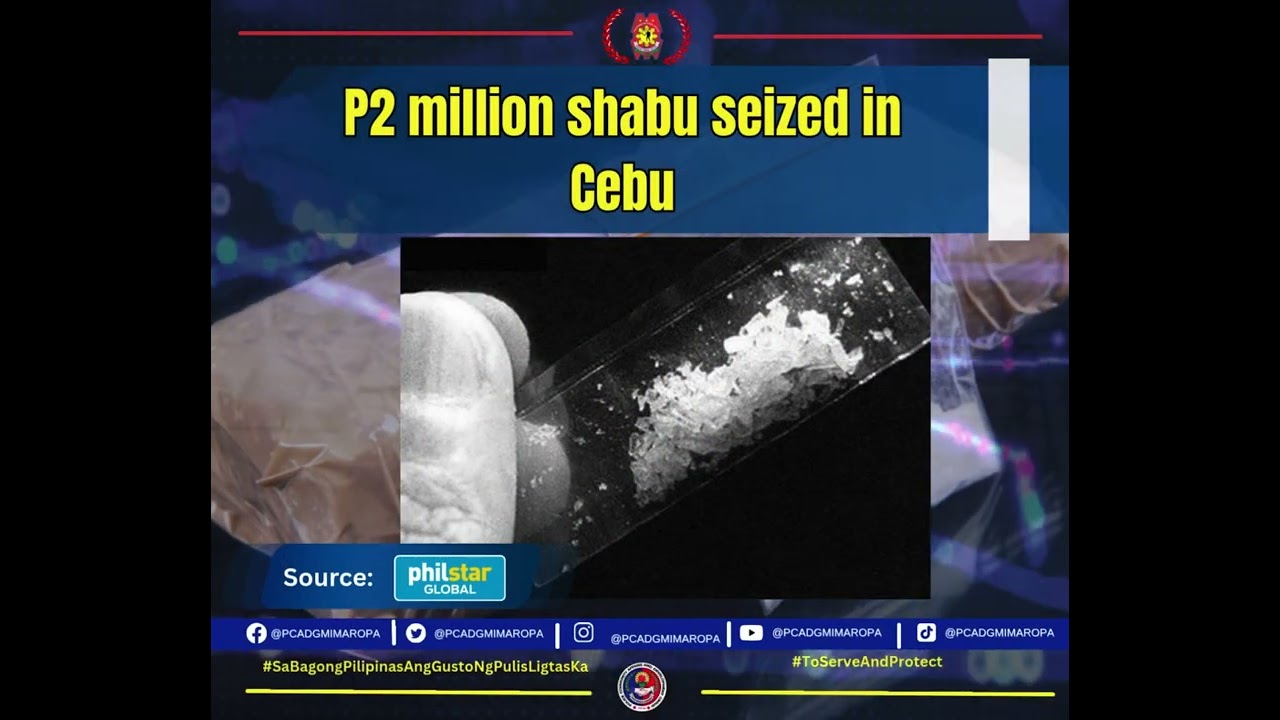 P2 million shabu seized in Cebu