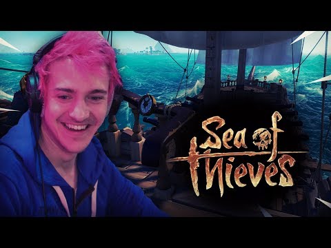忍者は泥棒の海を再生します。 (Ninja Plays Sea Of Thieves!)