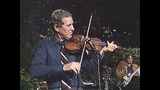 Chet Atkins plays fiddle March 1987 TV performance