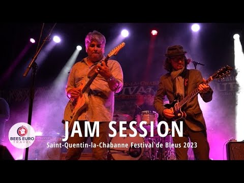 JAM SESSION Jonn Del Toro Richardson & Mister Tchang at the 2023 Saint-Quentin Festival de Bleus