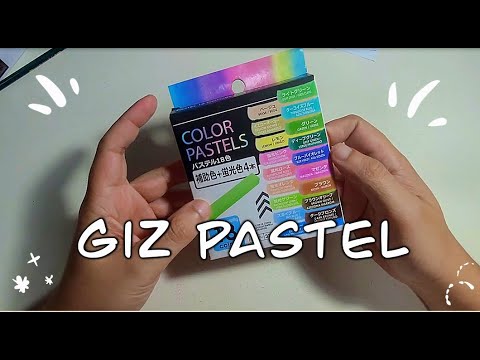 TESTANDO GIZ PASTEL SECO