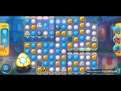 fishdom gameplay / level 6067 / It is like the ads? / thank you