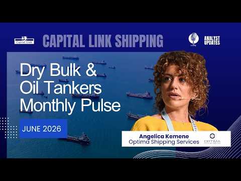Dry Bulk & Oil Tankers Monthly Pulse with Optima Shipping Services - H1 2026 Shipping Markets