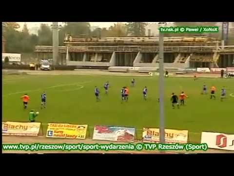 tv.nsk.pl 2011-10-22 Stal Rzeszów  - OKS 1945 Olsztyn 1-1 (0-0) bramki relacja