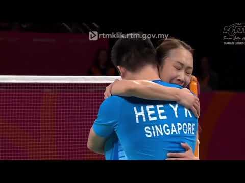 Birmingham 2022 Badminton Hee/Tan SING vs Ellis/Smith ENG