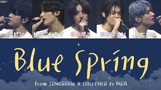 Download lagu Blue Spring - TOMORROW X TOGETHER 歌詞/カナルビ/日本語訳 mp3