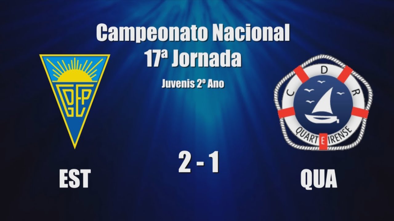 Juvenis 2º ano - Estoril Praia 2 vs 1 Quarteirense