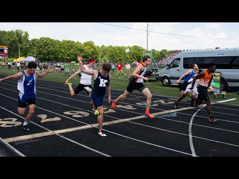 Boys 100m Dash - 2021 OHSAA Division III State Track and Field Championships