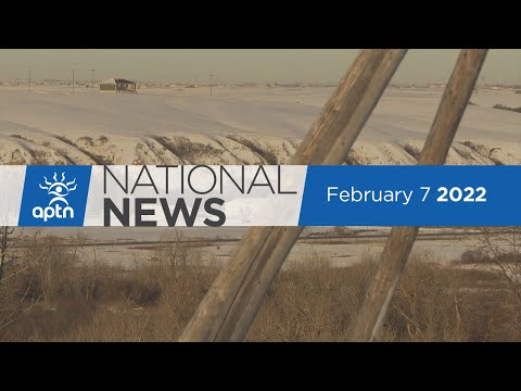 APTN National News February 7, 2022 – Winnipeg truckers rally, Tribute to artists’ work