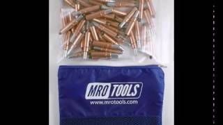 50 1/8 Cleco Sheet Metal Fasteners w/ Mesh Carry Bag