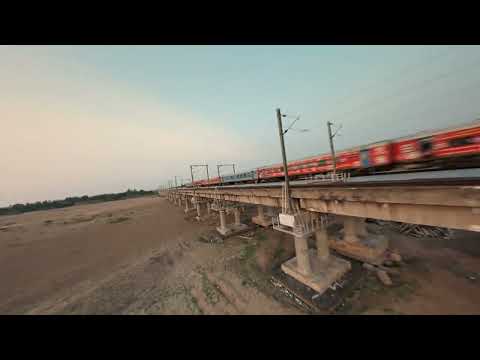 Rails in Flight  |  FPV Drone chases the Train