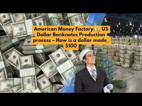 American Money Factory || US Dollar Banknotes Production [ Luxury Tips ]