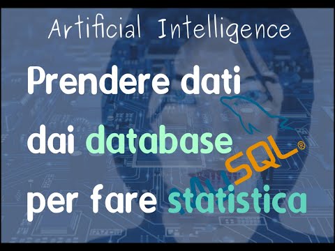 AI 13: prendere dati da database per fare statistica con Python e Mysql