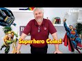 We Got Gold And Silver SUPERHERO Coins