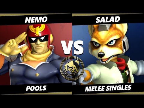 Daddy's Den - Nemo (Captain Falcon) Vs. Salad (Fox) Smash Melee - SSBM