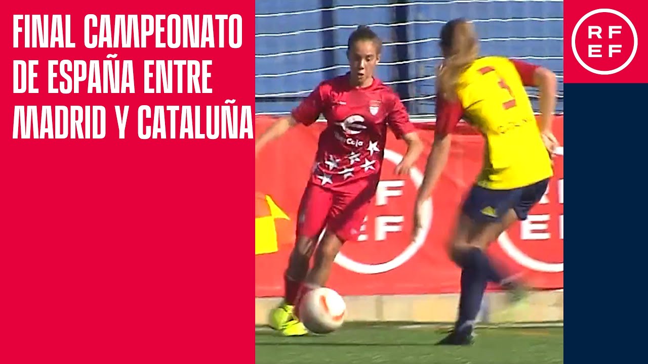 Así vivieron la final del Campeonato de España las selecciones autonómicas de Madrid y Cataluña