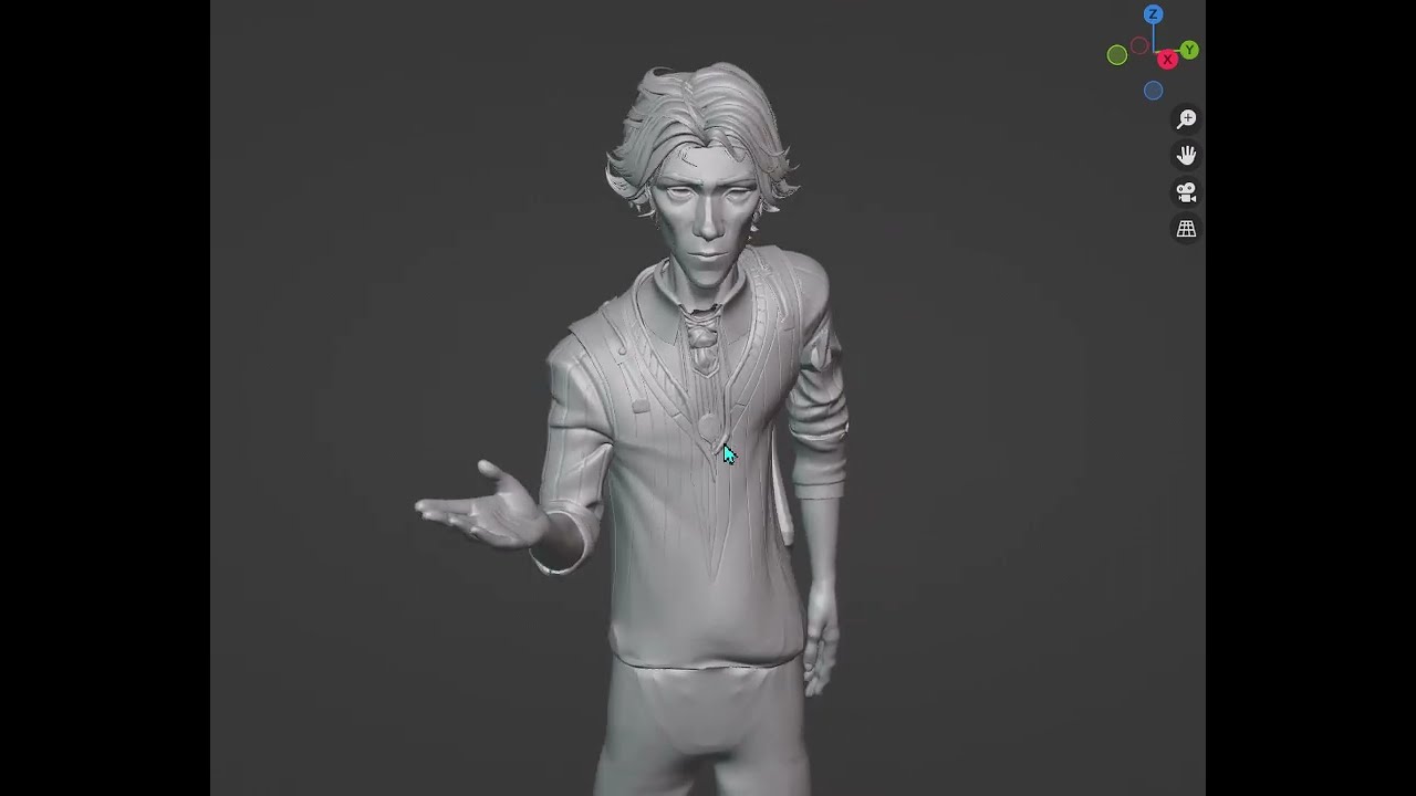 Viktor from Arcane 3D model print ready
