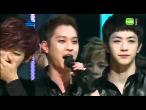 120202 MBLAQ won at MCD [2nd Winning]