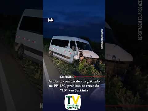 noticias de Sertânia - PE 🇳🇬: mais um acidente registrado na PE - 280, proximo ao 10