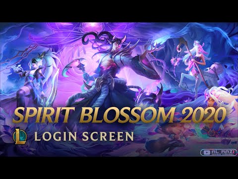 Spirit Blossom 2020 | Login Screen - League of Legends [4K 60fps Animated Splash Art]