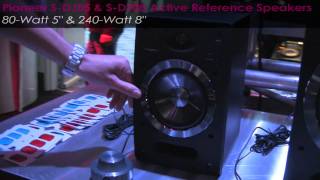 Video thumbnail for Pioneer S-DJ05 & S-DJ08 Active Reference Speakers | agiprodj.com - NAMM 2011 by agiprodj